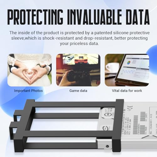 YOTUO Portable External Hard Drive Storage Expansion Mobile HDD USB 3.0 for PC, Mac, Desktop, Laptop, PS4, PS5, Xbox One X/S, Xbox 360, Xbox Series X/S, Office & Game (White, 500GB) - Image 5