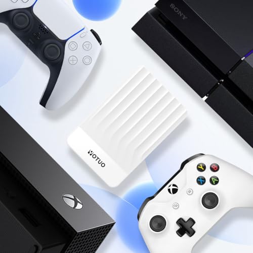 YOTUO Portable External Hard Drive Storage Expansion Mobile HDD USB 3.0 for PC, Mac, Desktop, Laptop, PS4, PS5, Xbox One X/S, Xbox 360, Xbox Series X/S, Office & Game (White, 500GB) - Image 2