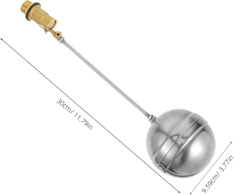 صمام عوامة قابل للتعديل من النحاس، وحدة تحكم تلقائية لمستوى المياه للخزانات والأبراج - Image 3