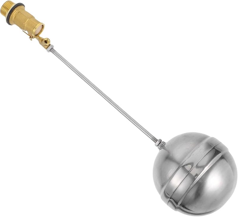 صمام عوامة قابل للتعديل من النحاس، وحدة تحكم تلقائية لمستوى المياه للخزانات والأبراج - Image 2