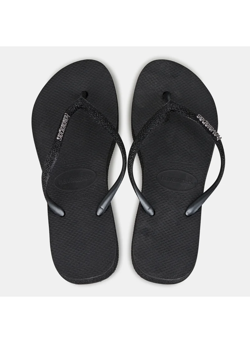 havaianas Women's Slim Flatform Sparkle Flip Flops