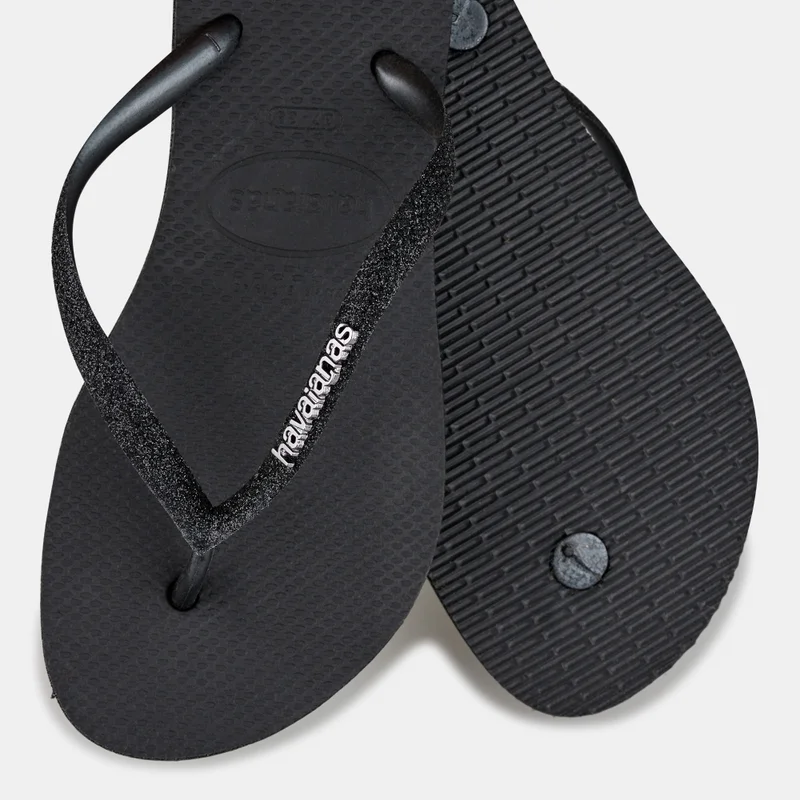 havaianas Women's Slim Flatform Sparkle Flip Flops