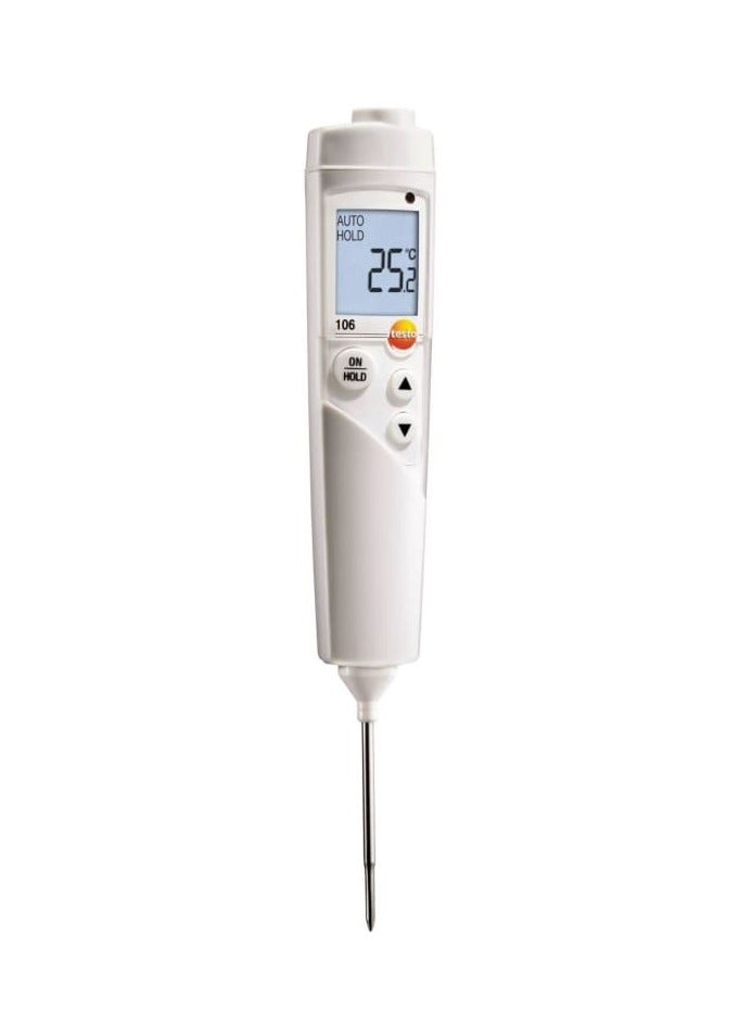 Testo 106 Food Core Thermometer (0560 1063) – High-Speed HACCP Penetration Temperature Pocket Meter - Image 1