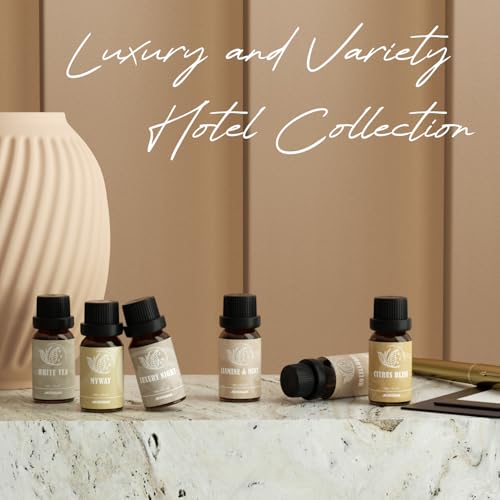 ARVIDSSON Hotel Diffuser Oils Gift Set, ARVIDSSON Luxury Fragrance Oil Blend, Hotel Scent Essential Oils for Diffuser, Jasmine & Mint, White Tea, Citrus Bliss, M-Way, Fancy Lobby, Gift for Women and Men - Image 5