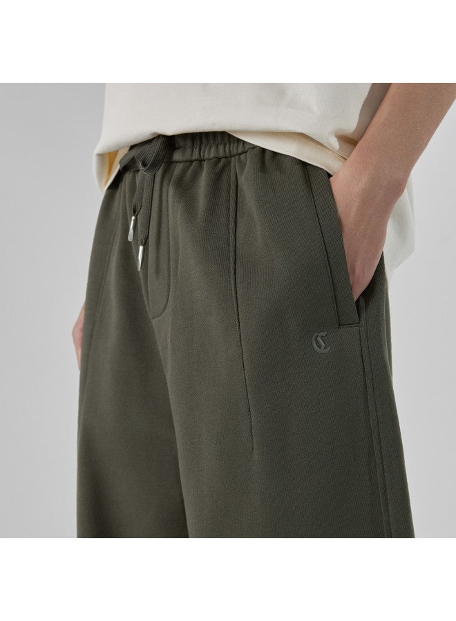 Cabbeen Curved Blade Pants Design 2026 Spring Thick And Stiff Pure Cotton Casual Pants - Image 3