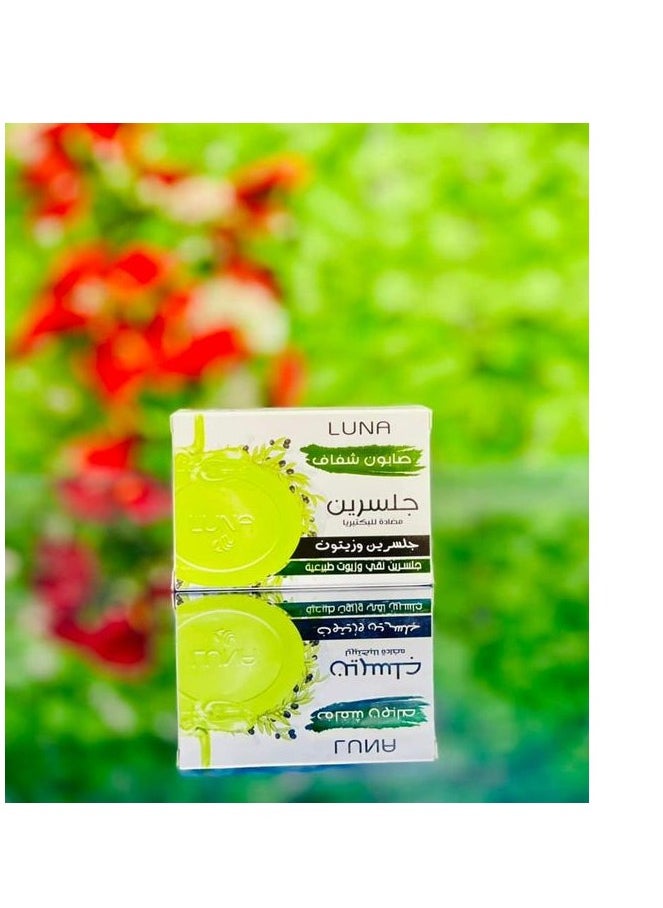 Luna Luna Transparent Glycerin Soap – Glycerin And Olives 100 GM  - Image 2