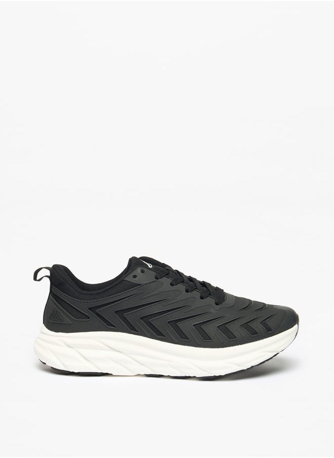 Kappa Men's Logo Detail Sports Shoes with Lace-Up Closure  - Image 3