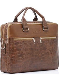 Abess Briefcase, Handy 3-Compartment Briefcase, Laptop Compartment  - Image 1