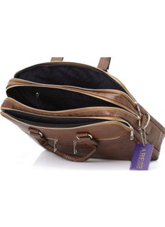 Abess Briefcase, Handy 3-Compartment Briefcase, Laptop Compartment  - Image 5