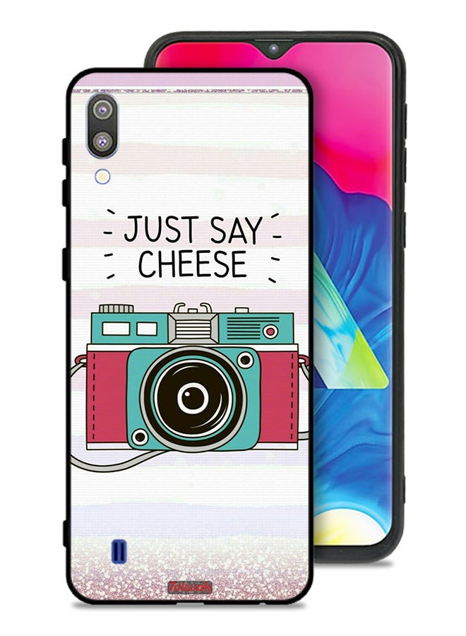 Tolwak Samsung Galaxy M10 Protective Case Cover Just Say Cheese - Image 1