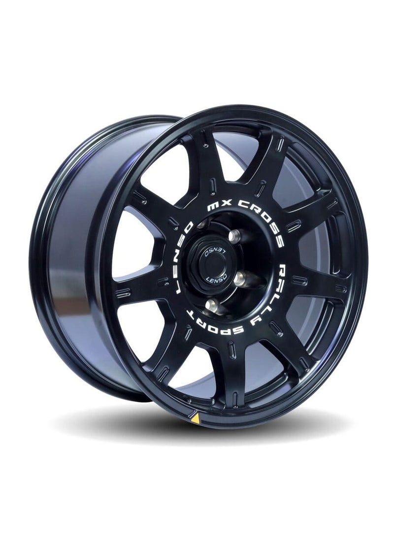 لينسو إم إكس-هالو (M0H) 18X9 ‏6X139.7 ‏ET00 ‏CB106 إم كيه (أسود ساتان) - Image 1