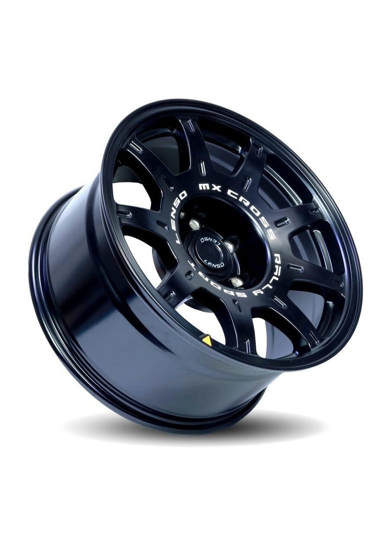 لينسو إم إكس-هالو (M0H) 18X9 ‏6X139.7 ‏ET00 ‏CB106 إم كيه (أسود ساتان) - Image 3