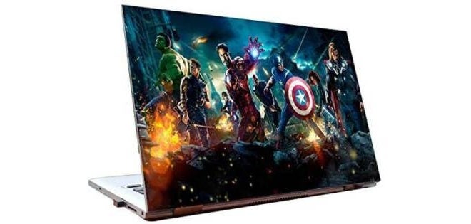 WALLTON - Marvel Hero HD Quality Vinyl Laptop Skin Decal/Sticker Protector, Fits Dell, Hp, Lenovo, Toshiba, Acer, ASUS and for All Models Up to 11.6" - 15.6" Inch, Pack of 1 - Image 1