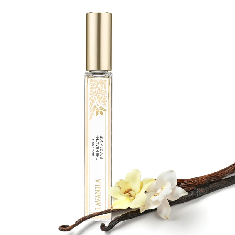 Lavanila Pure Vanilla Travel Size Roller Perfume for Women, 0.32 Oz - Pure Madagascar Vanilla & Creamy Tonka Bean, The Healthy Fragrance, Clean and Natural - Image 1