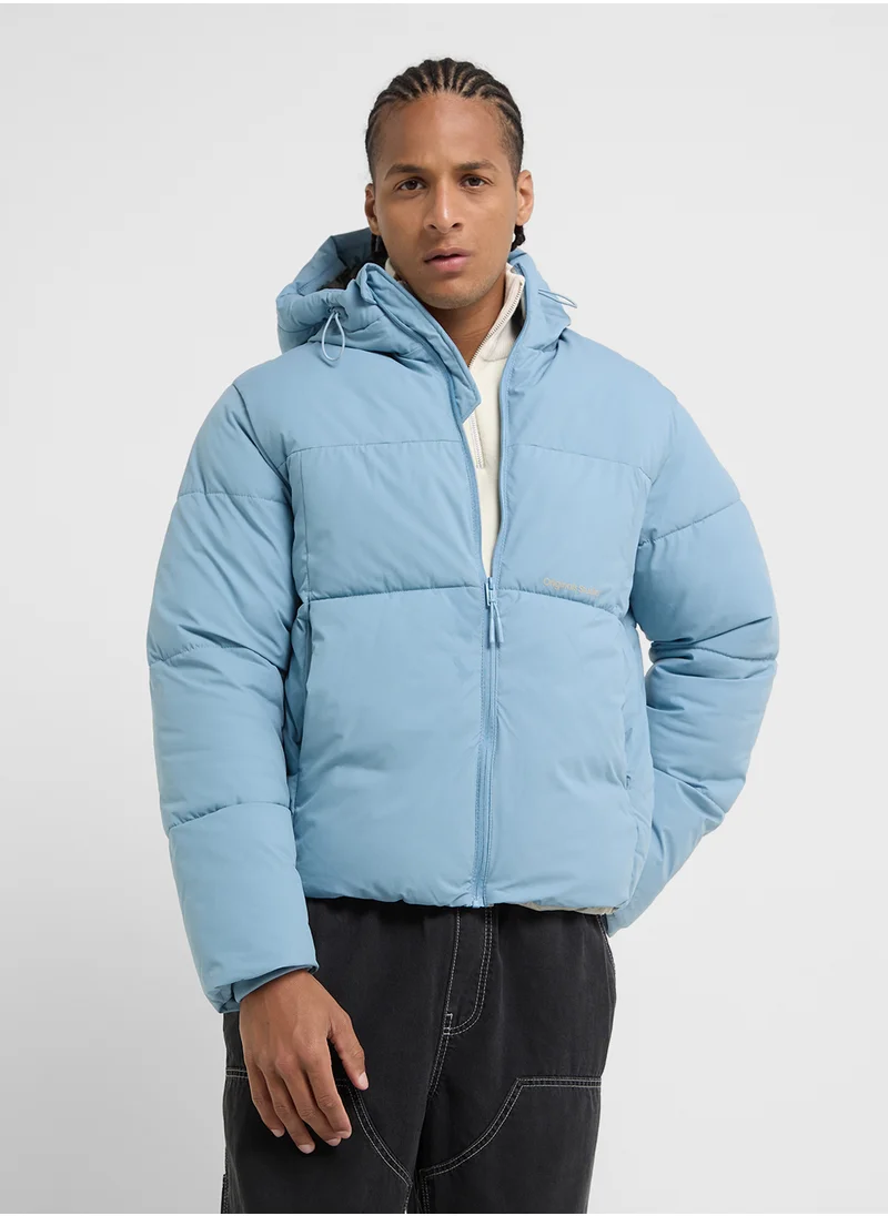 JACK & JONES Zip Through Puffer Jacket