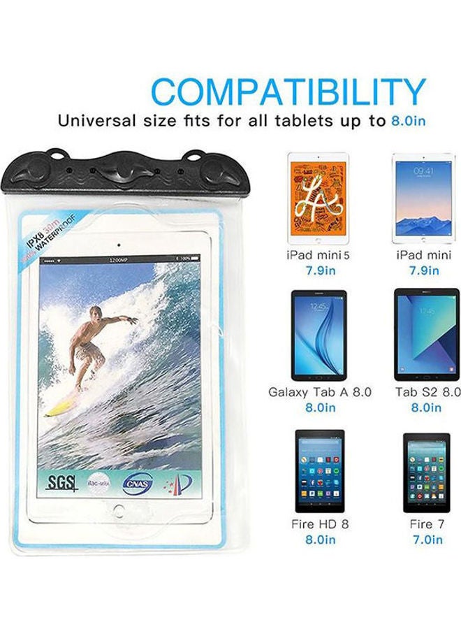 NIBEMINENT Waterproof Case Tablet Dry Bag Pouch Clear - Image 2