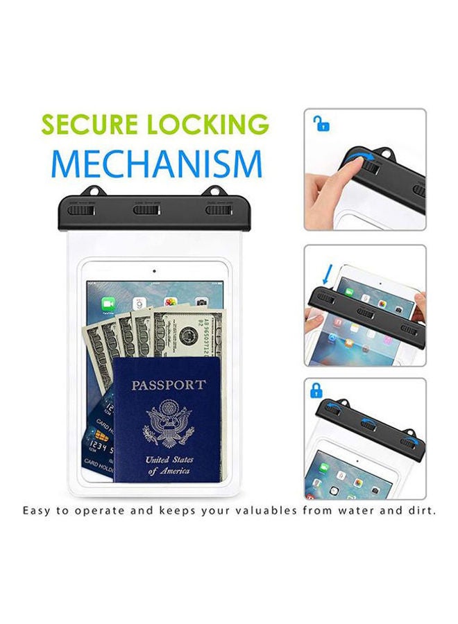 NIBEMINENT Waterproof Case Tablet Dry Bag Pouch Clear - Image 4