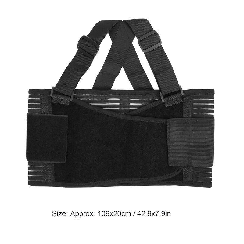 klarako Rib Fracture Support Brace, Breathable Chest Lumbar Protector Strap Belt, Adjustable Lumbar Protector - Image 4