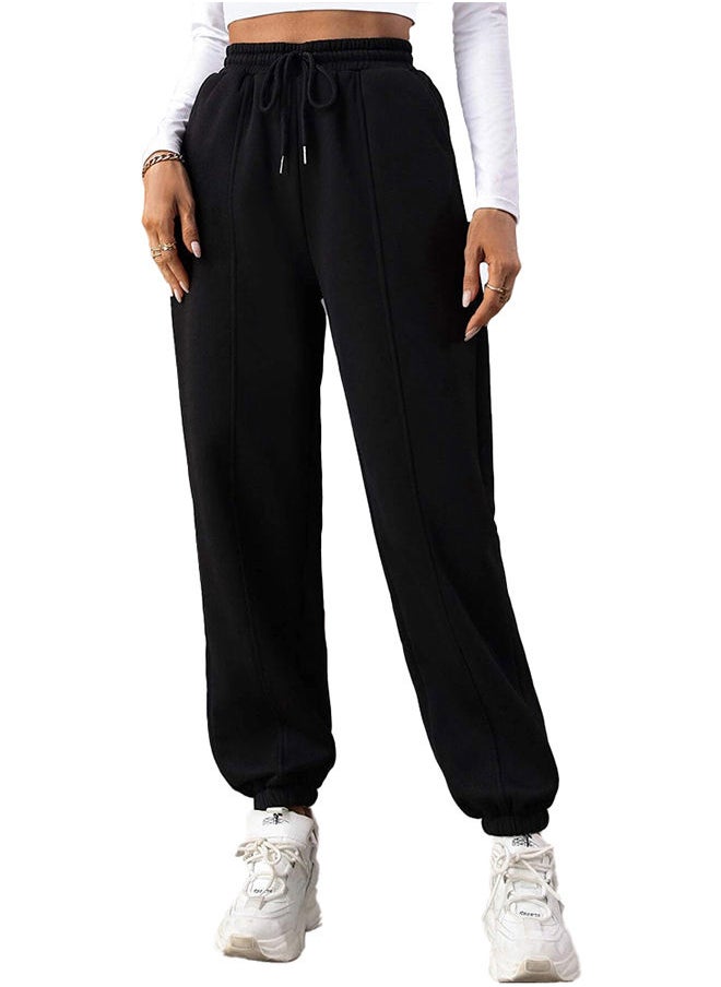 Nileton - Sportswear - Sport Sweatpants With Line - High Waist - Image 1