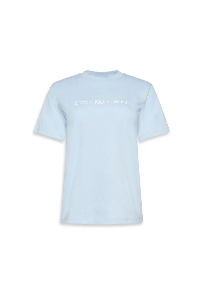 Calvin Klein Jeans  Logo Crew Neck T-Shirt for Women | Best Price UAE