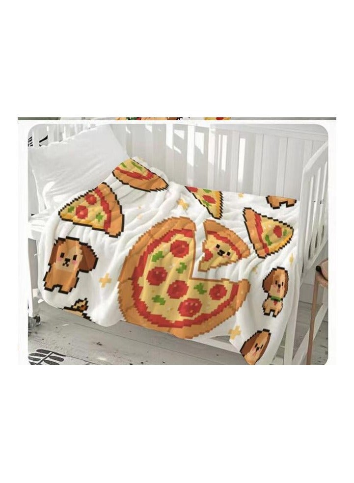 general Flannel thin blanket (warm and comfortable, suitable for sleep, gaming, dust removal and sandproof) 150cm*200cm - 1133 - Image 3