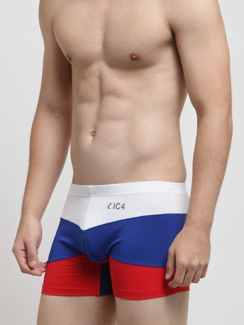 IC4 Store Men's Trico Trunk Combo Pack of 3 - Red, White, Blue - Image 3