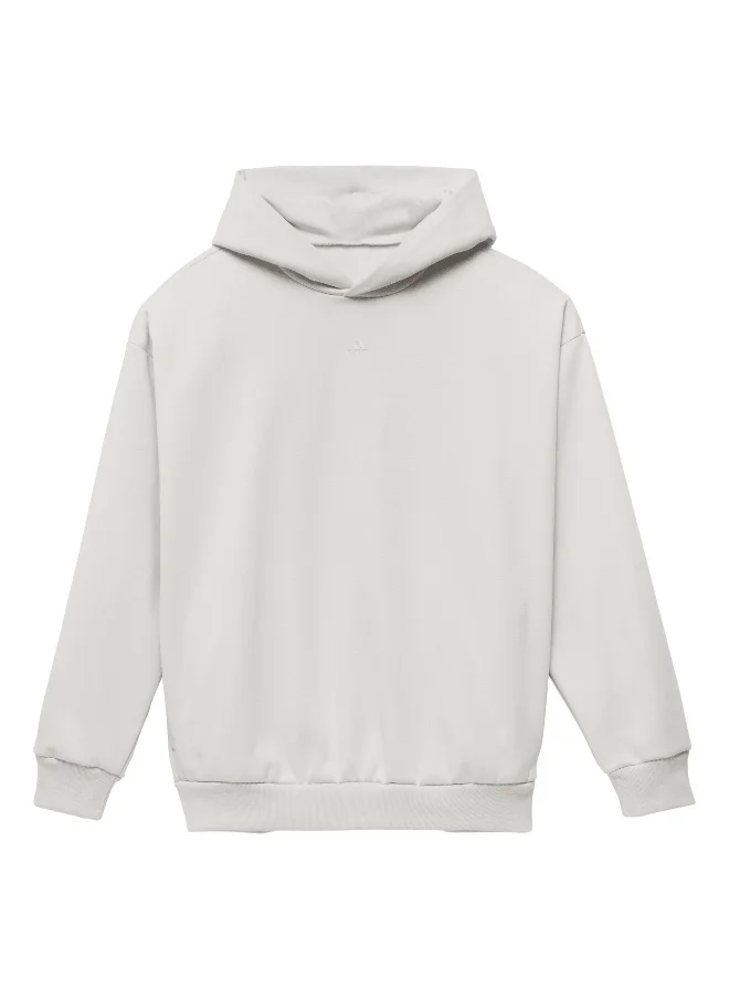 Adidas Adidas One Fl Hoody Grey Basketball Sweatshirts For Unisex Xs