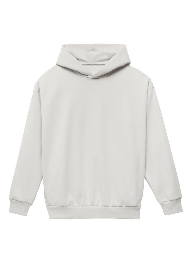 Adidas Adidas One Fl Hoody Grey Basketball Sweatshirts For Unisex Xs  - Image 1
