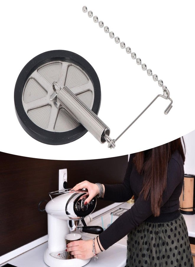 AYNEFY Reusable Metal Coffee Filter for Siphon Coffee Maker, Reusable Stainless Steel Syphon Coffees Filter with Chain for Siphon Coffee Maker Other Similar Syphon Coffee Machine - Image 2