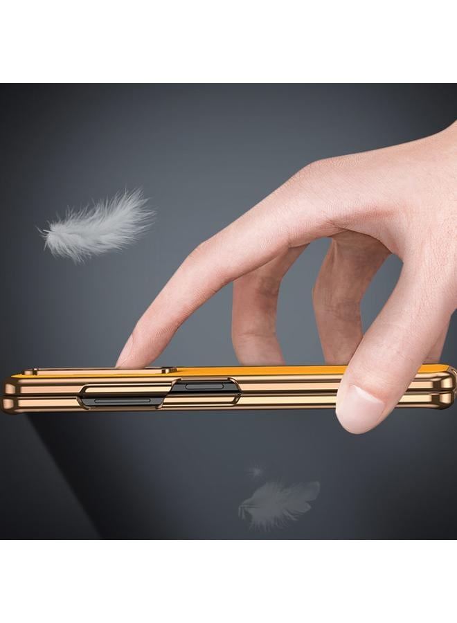 اس-توب جراب هاتف For Honor Magic Vs جراب هاتف جلدي عادي قابل للطي مطلي بالكهرباء - Image 5