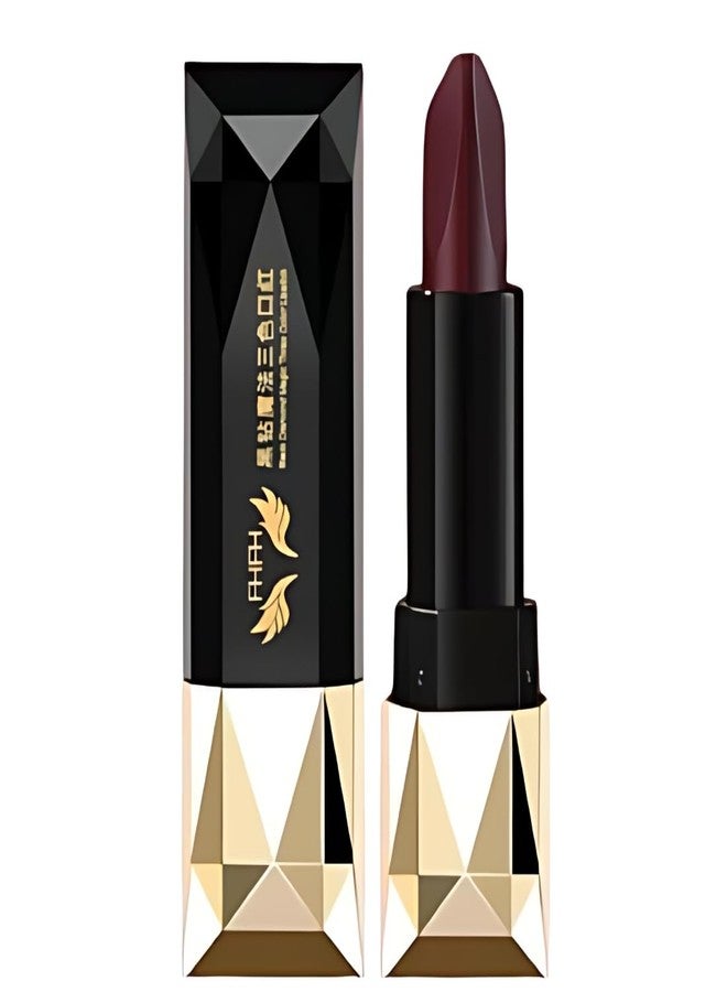 DOKMOE Tri-Angle 3 in 1 Lipsticks, 3 Different Magic Color Changing Lipstick, 3 Unique Shades Lipstick for Women with Quick Apply, Long Lasting, Non Transfer, Water and Smudge Proof Lipsticks - Image 1