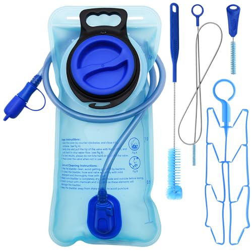 Mdvora 2L Hydration Bladder Cleaning Kit, Large Opening Water Bladder for Cycling Hiking Camping - Image 1
