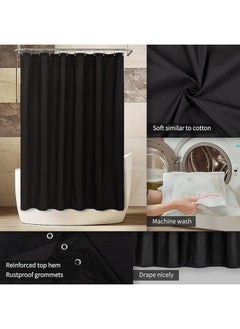 Happy Home Waterproof Shower Curtain 180x180cm  - Image 3