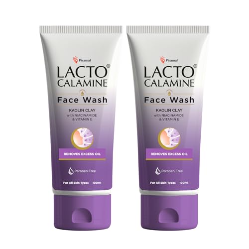Lacto Calamine Face Wash with Kaolin Clay for Oily Skin 100 ml Pack of 2 - Image 2