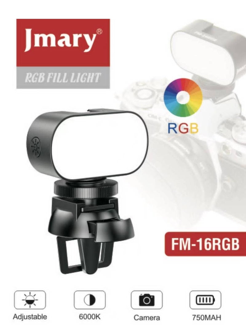 Jmary FM-16 RGB Mini Video Fill Light - Image 3