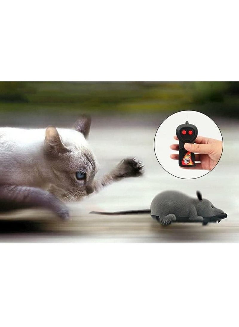 Generic Wireless Electric Rc Rat Remote Control Pet Funny Playing Toys Cat Kitten Playing Toy Pets Dogs Cats Supplies  - Image 5