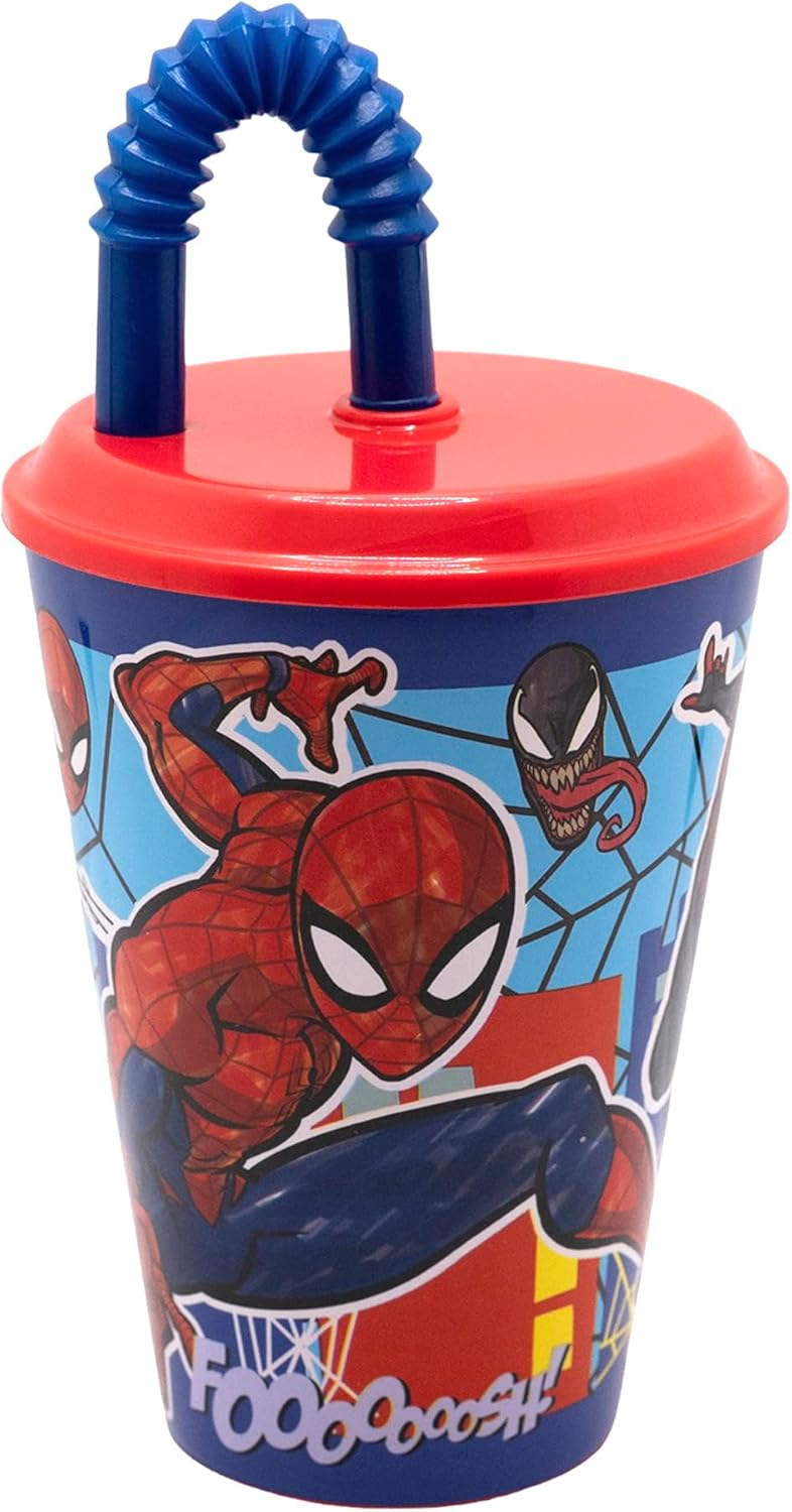 STOR EASY SPORT TUMBLER 430 ML SPIDERMAN MOB RULES - Image 1