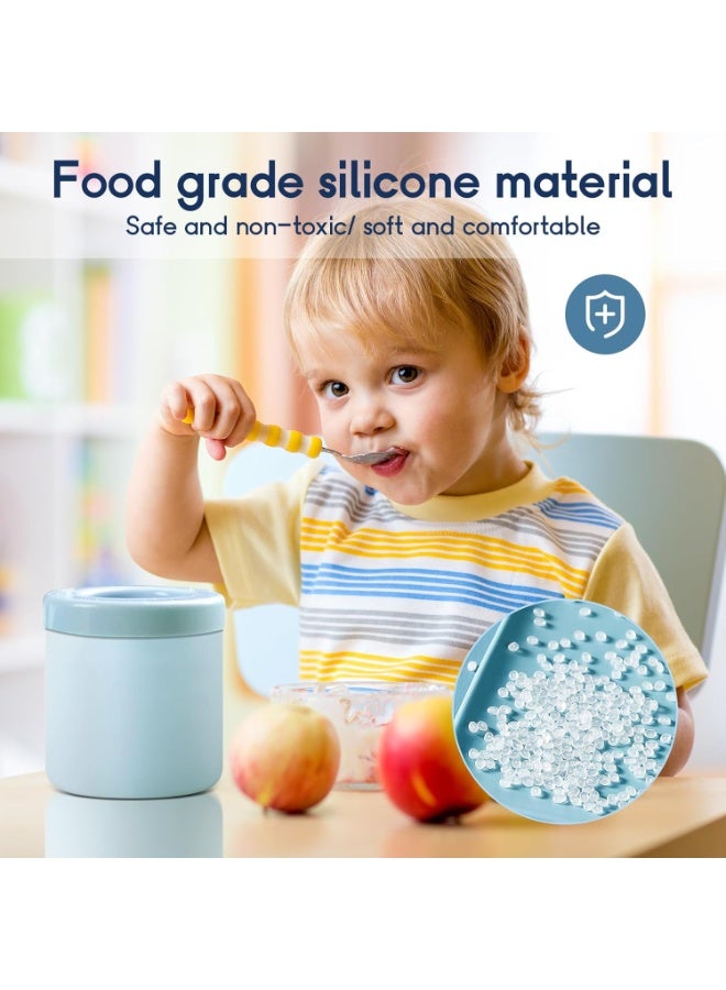 Cylinder Silicone Ice Cube Mold, New 3D Ice Cubes Maker, Mini Ice Cube Maker Cup, Small Ice Cube Trays with Lid, Food Grade Squeeze Easy-Release Ice Cup Maker  - Image 5