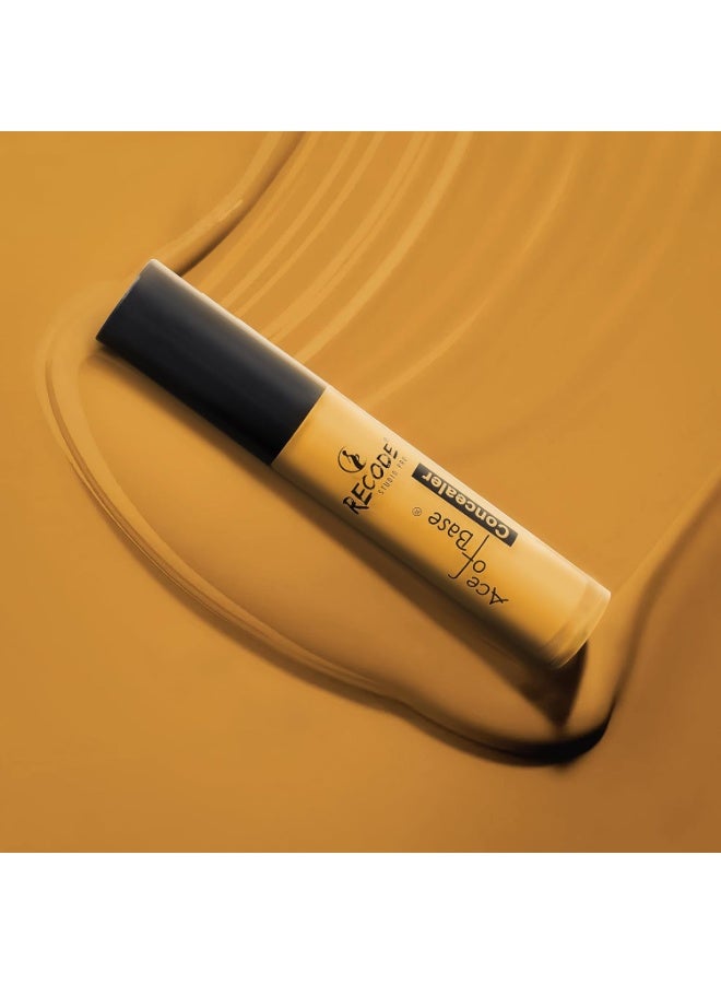 Recode Ace of Base Concealer 6g | Shade 09 - Tan Deep | Natural Matte Finish | High Coverage | Waterproof | Lightweight - Image 4
