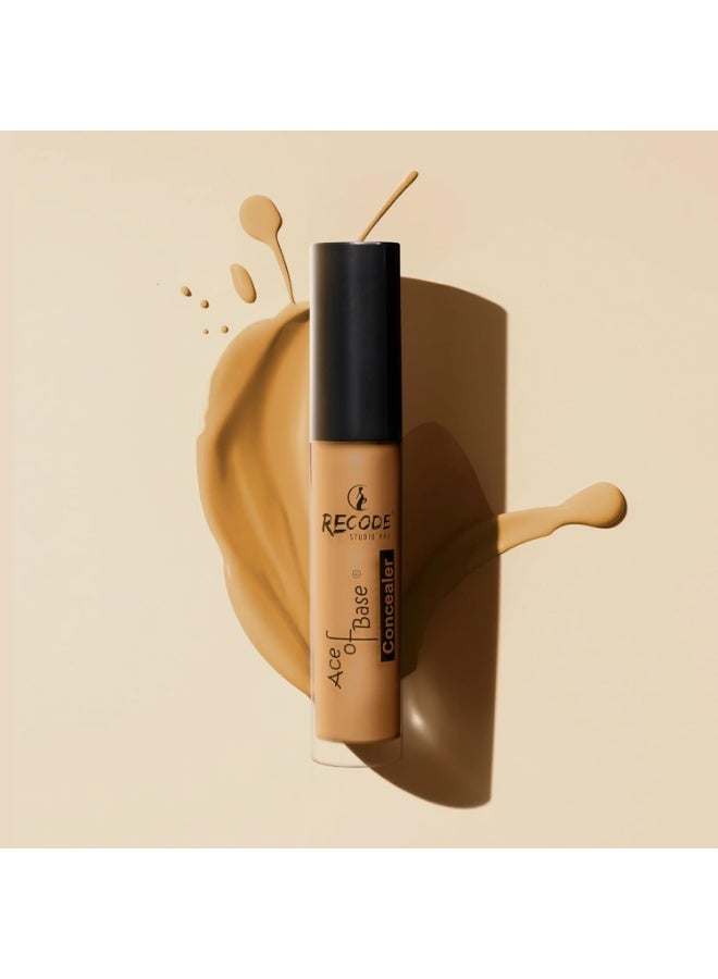 Recode Ace of Base Concealer 6g | Shade 09 - Tan Deep | Natural Matte Finish | High Coverage | Waterproof | Lightweight - Image 3