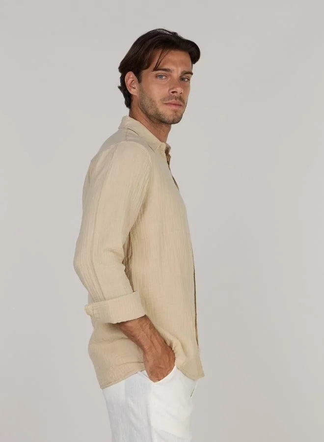 Just Nature Regular Fit Cotton Resort Shirt