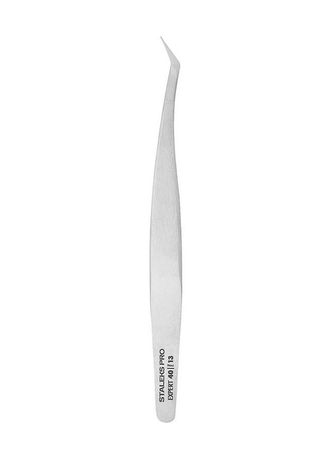 STALEKS Eyelash Tweezers Expert Te40 13 (Curved Type 13) - Image 2