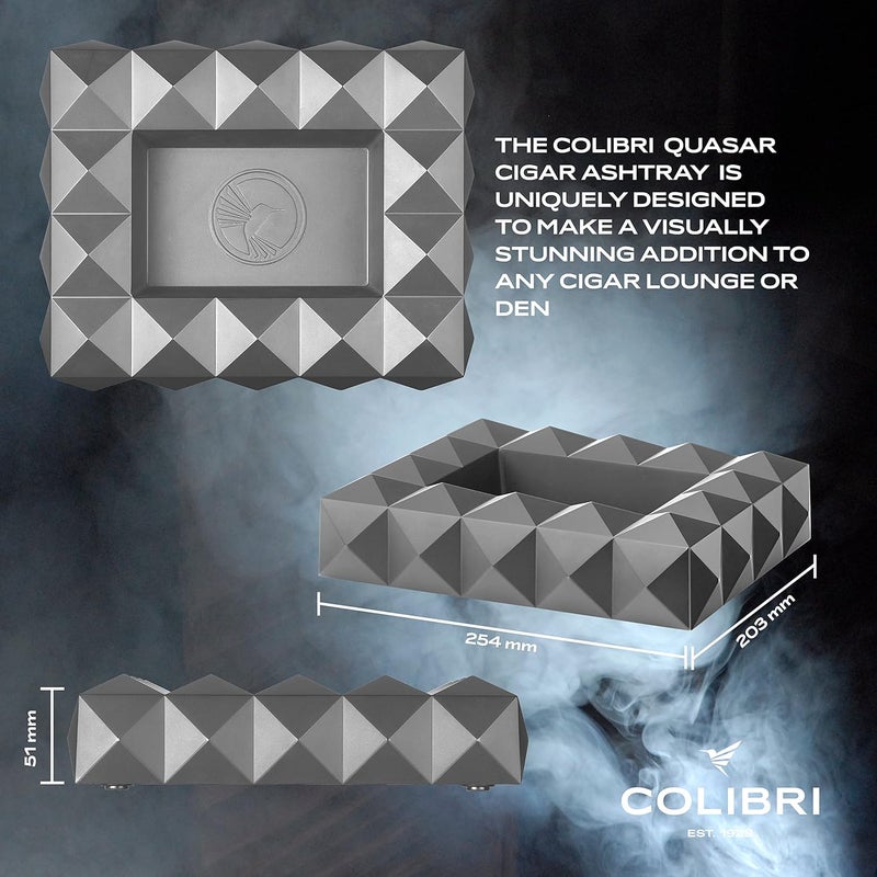 Colibri Quasar Ashtray  Gunmetal - Image 2