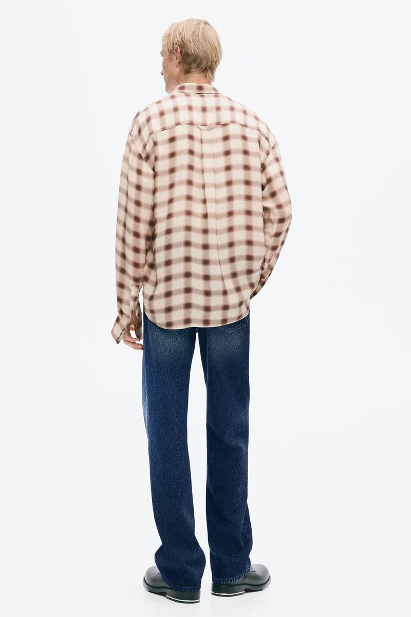 H&M  Slim Fit Cupro shirt for Men | Best Price UAE