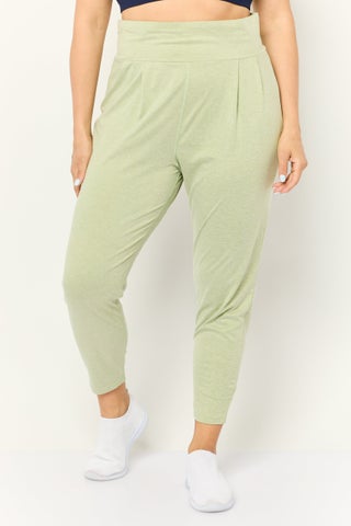 Women Regular Fit Straight Leg Plain Jogger Pants, Sage Green - pzsku/Z844E2EAB32E726760D2DZ/45/1747056639/208c345a-afcb-4997-b641-54ce09a55b07