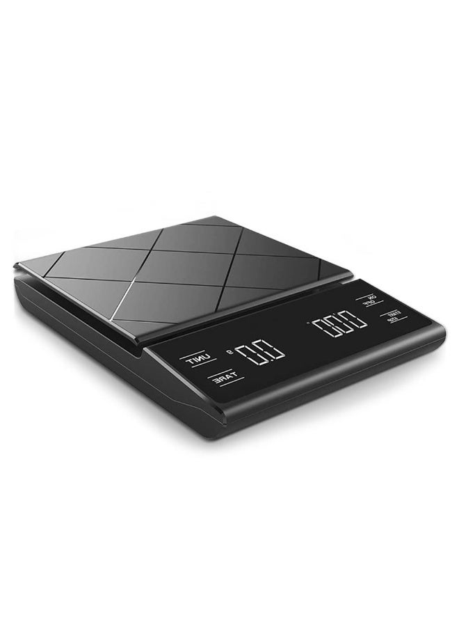 Digital Coffee Scale with Timer – High Precision Electronic Food Scale 3kg/0.1g for Pour Over, Drip Coffee, Baking & Cooking – Multifunction Weighing Scale with LCD Display  - Image 1
