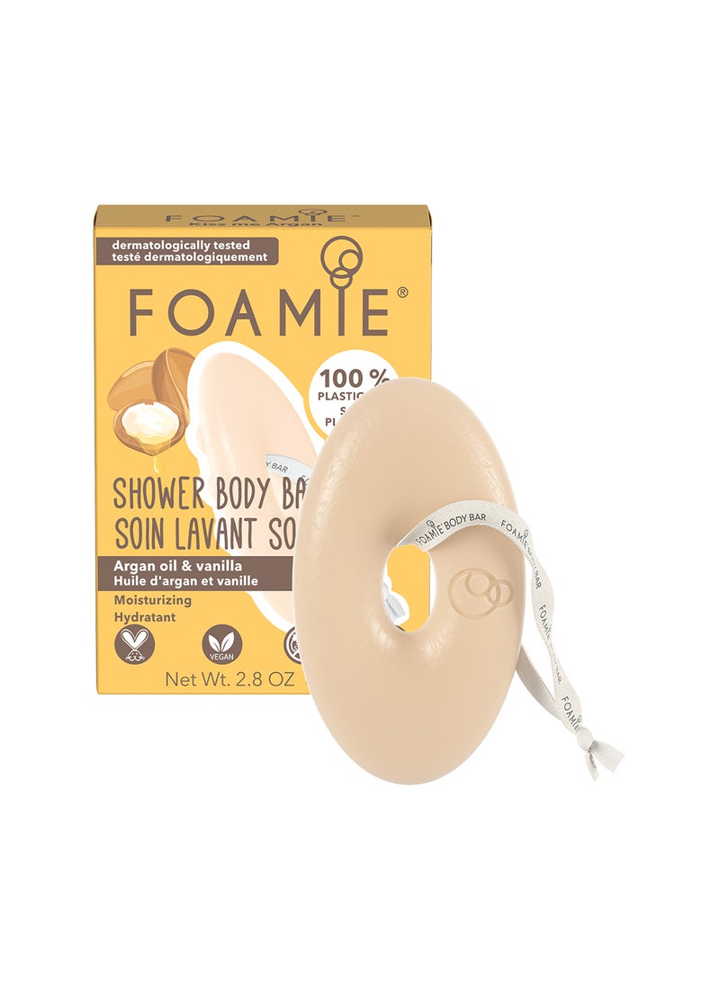 FOAMIE - Argan Oil and Vanilla Body Bar - Image 1