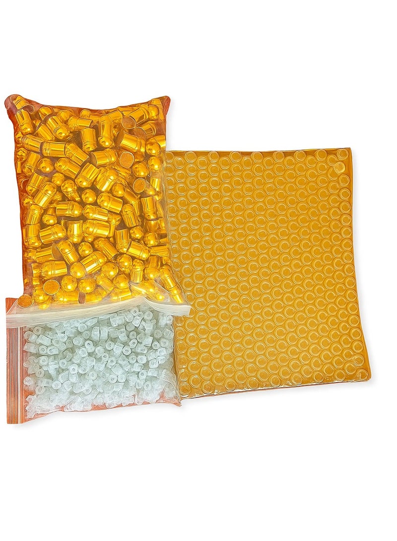 PARO OUD 298 قطعة صينية 1 مل من زجاج نينو زجاجة عطار فارغة قابلة لإعادة التعبئة - Image 1