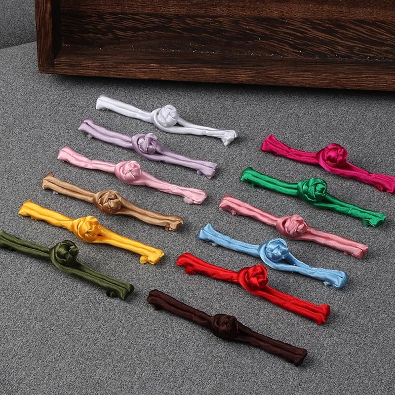30 Pcs Chinese Cheongsam Buttons Knot Fasteners For Clothing Sewing Tailoring - Image 5