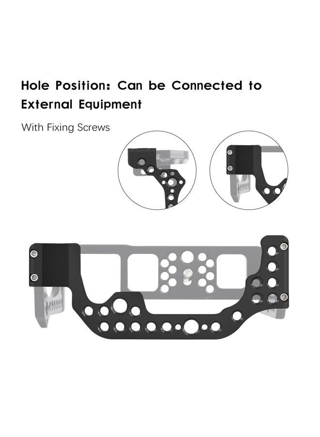 FUGASUN EOS R Camera Cage,EOS R Cage for Canon EOS R Camera Case Camera Rig Cold Shoe - Image 2